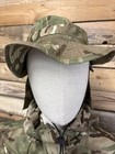 British Army Mtp Camo Tropical Boonie Bush Hat Adult   Kids Optional Neck Flap