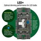 Lutron Ariadni toggler Led  Dimmer   150-watt  Single-pole 3-way   Aycl-153p Wh
