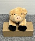 Fao Schwarz Pink Pig 10  Plush Adopt A Pet Vintage Stuffed Animal
