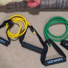 Hotworx Resistance Bands Set With Handles  Yoga Mat And Towels