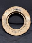 Antique Vtg Round Wooden Frame Picture Photo Germany
