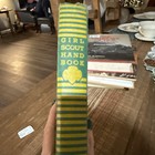 Girl Scout Handbook  1940   s Edition Hardcover Vintage 