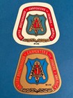 United Brotherhood Of Carpenters  full Color  Vinyl Hardhat Decals Unionmade Usa