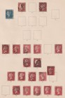 E1594  19th C Great Britain Stamp Collection  Cv  11 300 