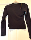 Skims Fits Everybody Long Sleeve T Shirt Onyx Size Womens L  56 Mrsp