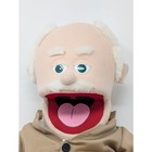 25  Pops  Peach Grandfather Full Body Puppet Ventriloquist Silly Puppets  no Rod