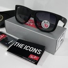 54-16mm Ray-ban Classic Justin Sunglasses Rb4165 Black gray Polarized Gradient
