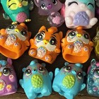 Hatchimals Colleggtibles Mini Animal Figures Lot Of 40  Toys Clear Sparkle Cat
