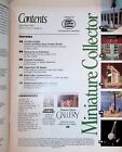 Miniature Collector Magazine May june 1996 Dollhouse And Miniatures