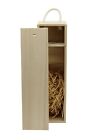 Wooden Wine  Liquor Bottle Box  Single Wine Bottle Wood Storage Box W  Handle