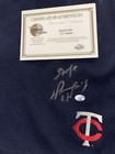 David Ortiz - Autographed Game Used Rookie Shorts 1997-98 Twins - Coa Asi