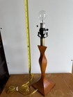 Mid-century Modern Wooden Teak Table Lamp