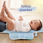 Potable Waterproof Diaper Baby Changing Pad  Double-sided Infant Travel Grey