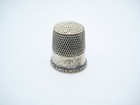 Antique Sterling Silver 16 2mm Sewing Thimble Size 8