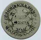 1837 United States Hard Times Token Feuchtwanger Cent Coin Eagle I118137