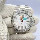 Diy Watch Part Kit For 3285 Movement 42mm Ss Case dial hands steel Strap