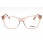 Guess Women s Eyeglasses Beige other Plastic Cat Eye Full Rim Frame Gu50262 059