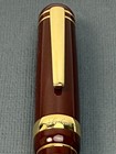 Rare Laban 325 Oversized Burgundy Swirl Rollerball Pen     Used     No Box Or Papers