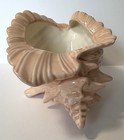 Vintage Atlantic Mold Conch Shell Planter Vase Beach Coastal Decor 9 