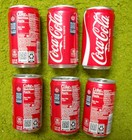 Lot  6  2026 Limited Edition Coca Cola America 250 Usa 7 5 Oz Mini Cans New full