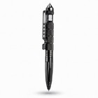 2pcs Tactical Pen Aluminum Self Defense With Glass Breaker Pen Writing Black Edc