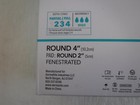 4  Round Waterproof Bordered Foam Wound Dressing By Dermarite  pack Of 10 