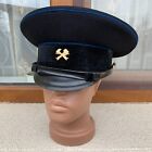 Rare Vintage 1981  Soviet Ministry Of Communications Officer s Cap  56 Size 