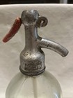 Vintage Budapest Hungary Siphon Bottle Soda Seltzer Bottle Decor Only