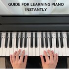 88 Keys Removable Piano Keyboard Note Labels Reusable Silicone Piano Stickers