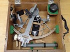 Tamaya Vintage Nautical Sextant Navy Gray Estate Item