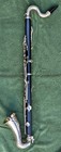 Le Blanc Black Bass Clarinet   7396f With Mouthpiece  Floor Peg  Case   Extras