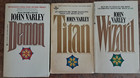Set Of 3 John Varley Vintage Paperbacks  Wizard  Titan Demon