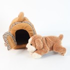 Animal Alley Toys R Us Puppy Dog Dog House Carrier Plush Vintage