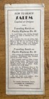 Early Salem Oregon Chamber Of Commerce Travel Brochure The City Beautiful