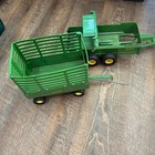 Vintage Ertl John Deere Diecast Manure Spreader And Stake Wagon Set Usa Made