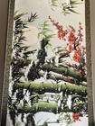 Vintage Chinese Hanging Scroll Painting Three Friends Of Winter Li Qinggang