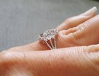 1 75ct Lab Created Diamond Engagement Women s Ring 14k White Gold Plated Size 7