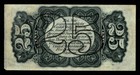 1863  25 Cents Third Issue U s  Fractional Currency Note