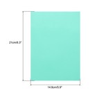 Colored Vellum Paper 40 Sheet Sky Blue 8 3  X 5 9  Printable Vellum Paper