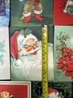Vintage Christmas Greeting Cards W envs Unused  Lot 18