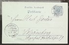 Y ger-862  Germany 1900 Reichpost 2pf Postal Postcard Used  3  Different Cards