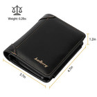 Men Leather Wallet Id Card Holder Purse Trifold Clutch Money