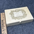 Scarborough And Company Vintage Perfume Bottle Storage Box Vanity Decor Trinket