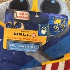 Disney Pixar Wall-e Bath Towel Washcloth Set 2008 Movie With Tags No Sound