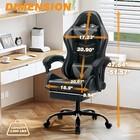 Ergonomic Gaming Chair Office Chair High Back With Adjustable Armrest