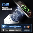 Ressonic 25w 3 In 1 Wireless Charging Station For Apple samsung Desk Night Stand