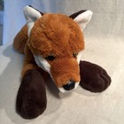 Fao Schwarz Red Fox Plush Stuffed Animal 22    Soft Cuddly Toy Brown White