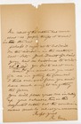 Antique Handwritten Letter 1889-1890 Robert Gray     Farm Matters   Personal Note