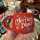 Disney Parks 2026 Christmas Holiday Santa Mickey Mouse Ceramic Coffee Mug New