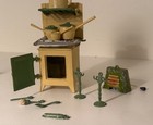 1930 s Cast Metal Doll House Furniture  Stove   Accessories - Superb - England